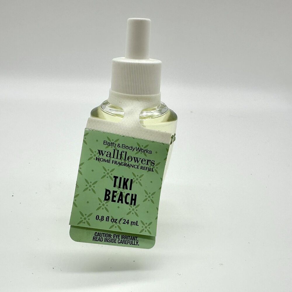 Bath & Body Works Wallflowers Home Fragrance Refill Wall Plug Tiki Beach Unseal
